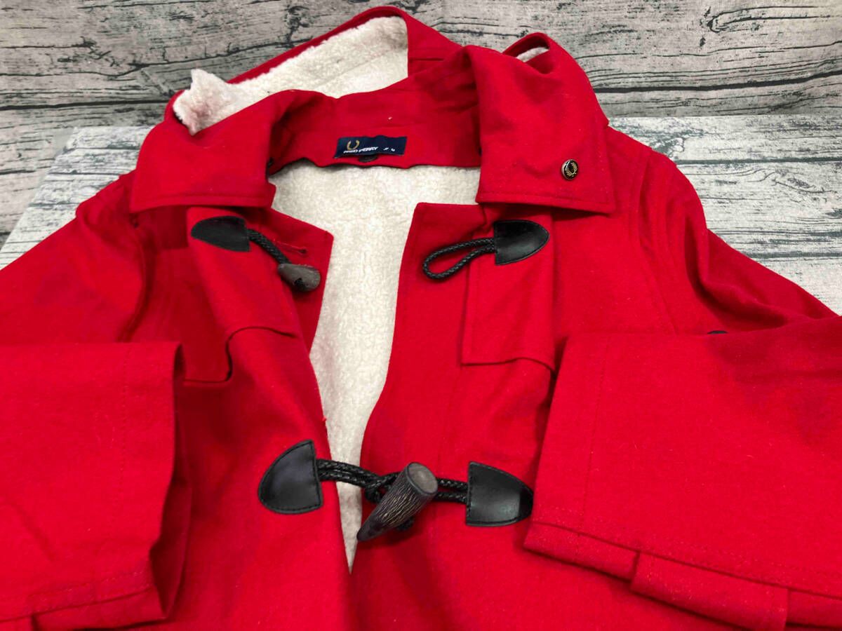 FRED PERRY フレッドペリー ライナー付 ダッフルコート RED Mサイズ KANDAIZUMI_COM
