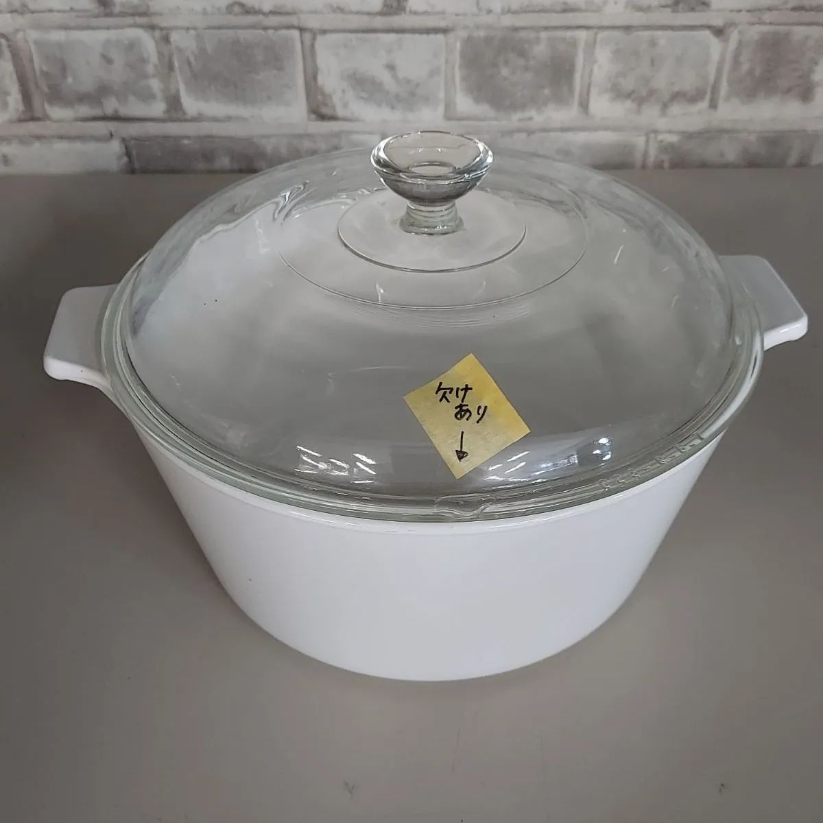 CORNING WARE コーニングウェア 蓋付き キャセロール ブルーフラワー