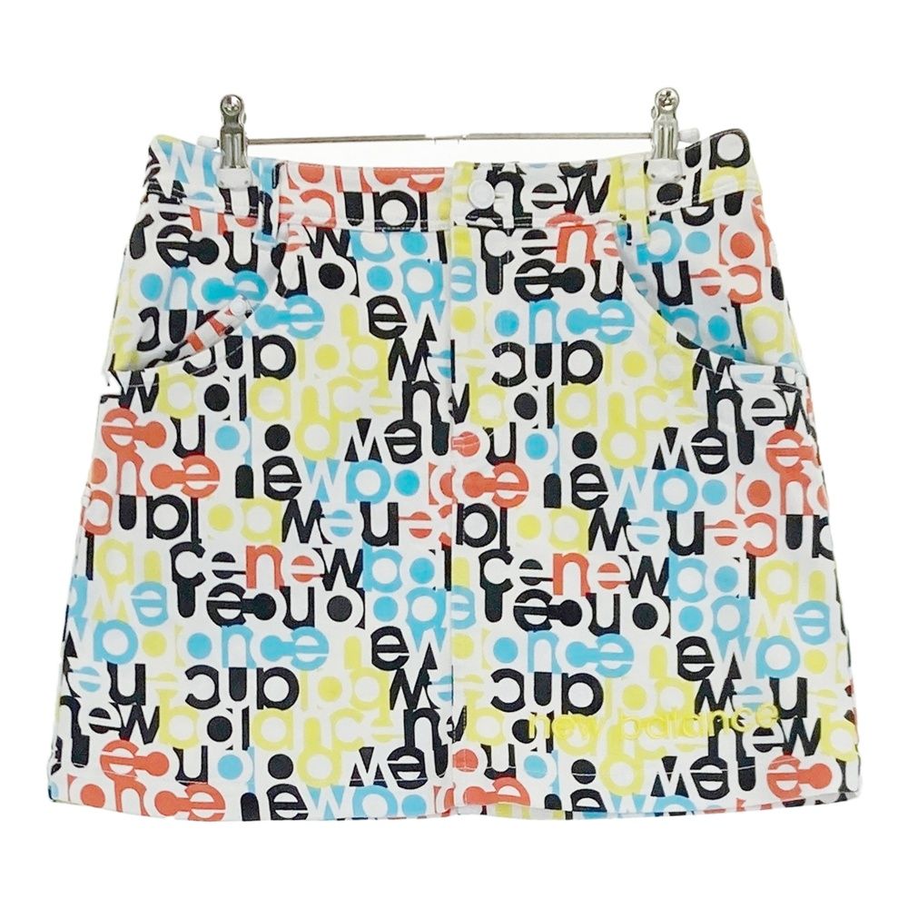 New Balance golf(ニューバランスゴルフ)中綿ベスト ロゴ総柄 サイズ