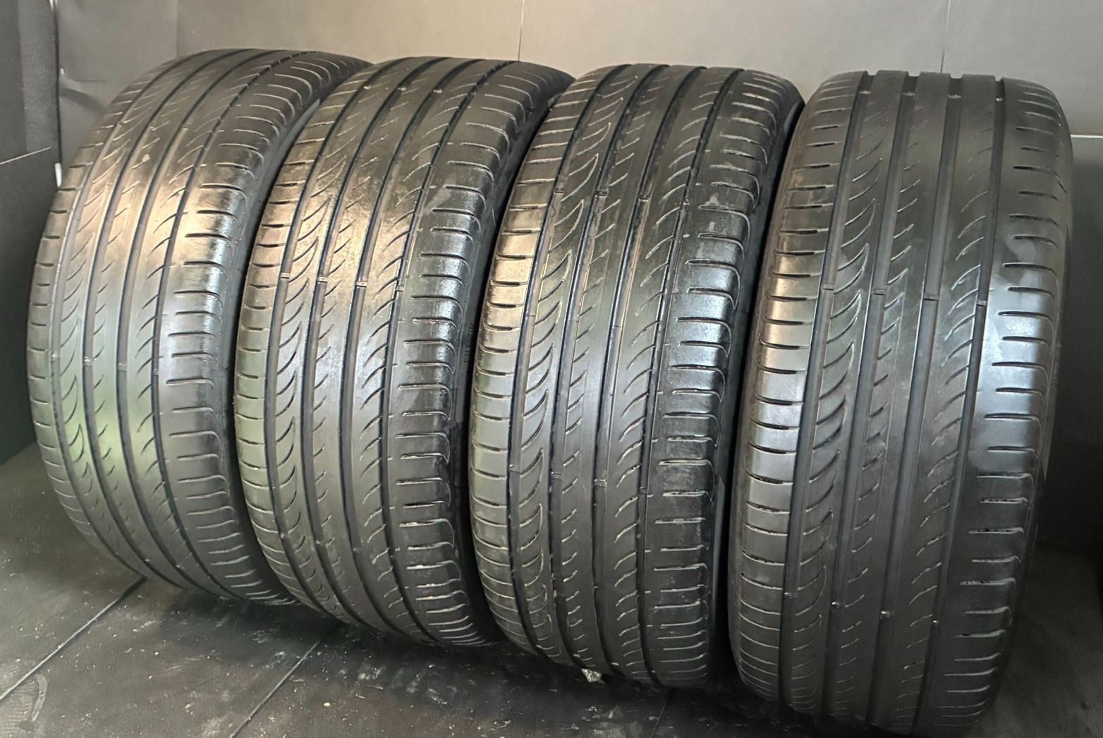 製 約7.7～8分山 ピレリ PIRELLI パワジー POWERGY 225 50R17 4本 h_334