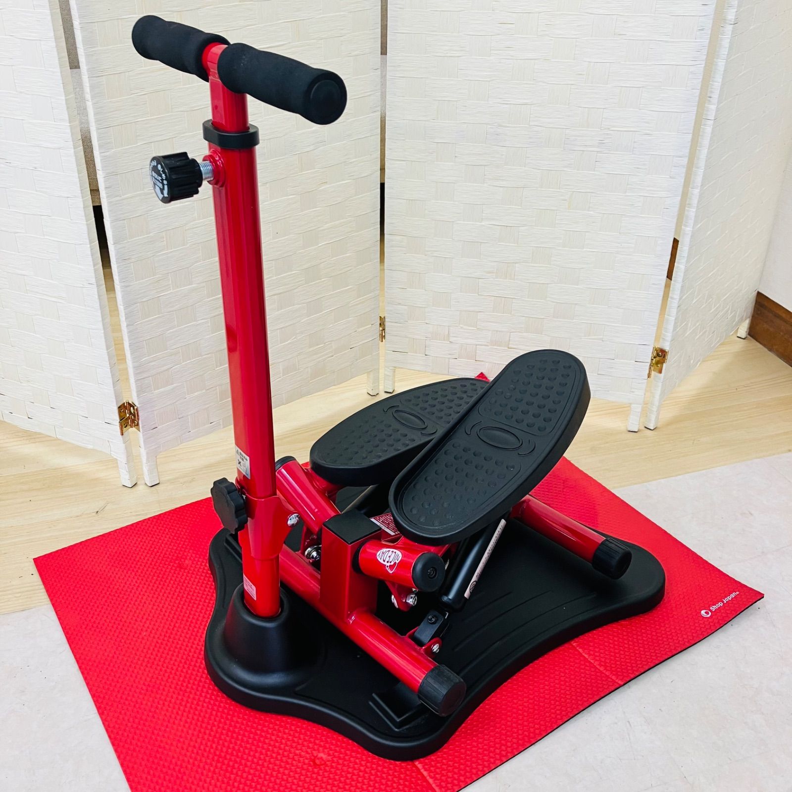 NICE　DAY　健康ステッパー　ショップジャパン 美品ナイスデイ 健康ステッパー ショップジャパン レッド niceday 美