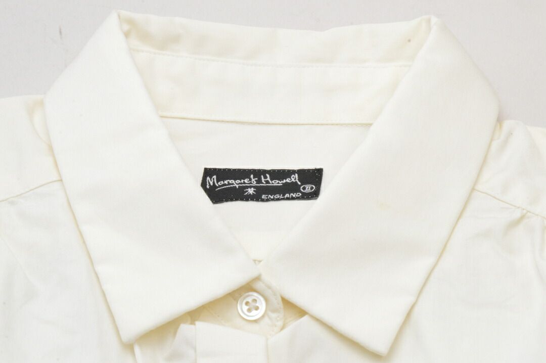 マーガレットハウエル MARGARET HOWELL シャツ/ブラウス オフ