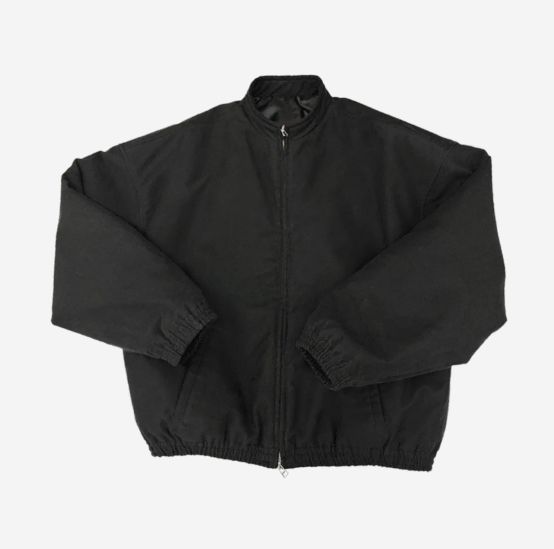 ノンノッド モールスキン ブルゾン ジャケット マット ブラック