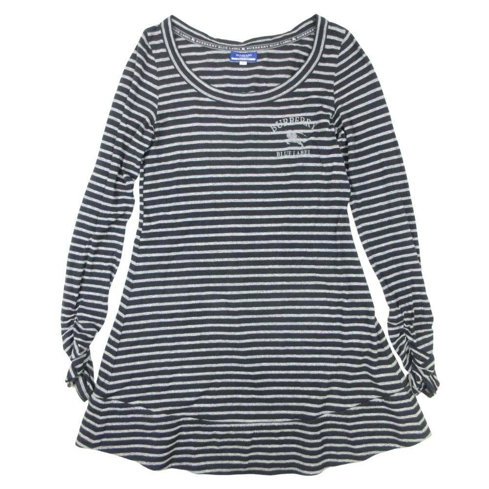 良品 BURBERRY BLUE LABEL バーバリーブルーレーベル ボーダー