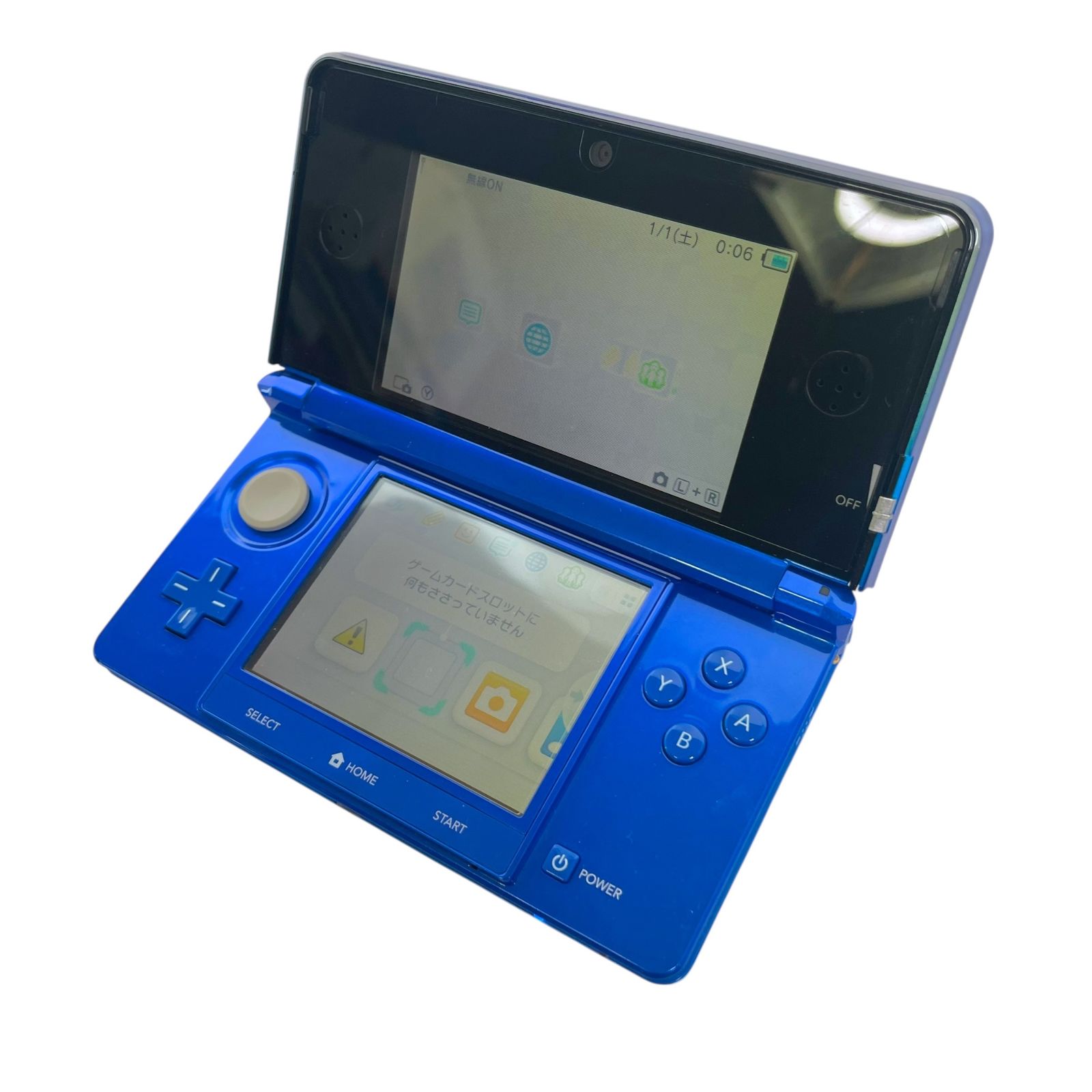 ニンテンドー3DS - Nintendo 3DS（コバルトブルー）動作確認済+ドラクエ11 ○【動作確認済み】ニンテンドー3DS コバルトブルー Nintendo