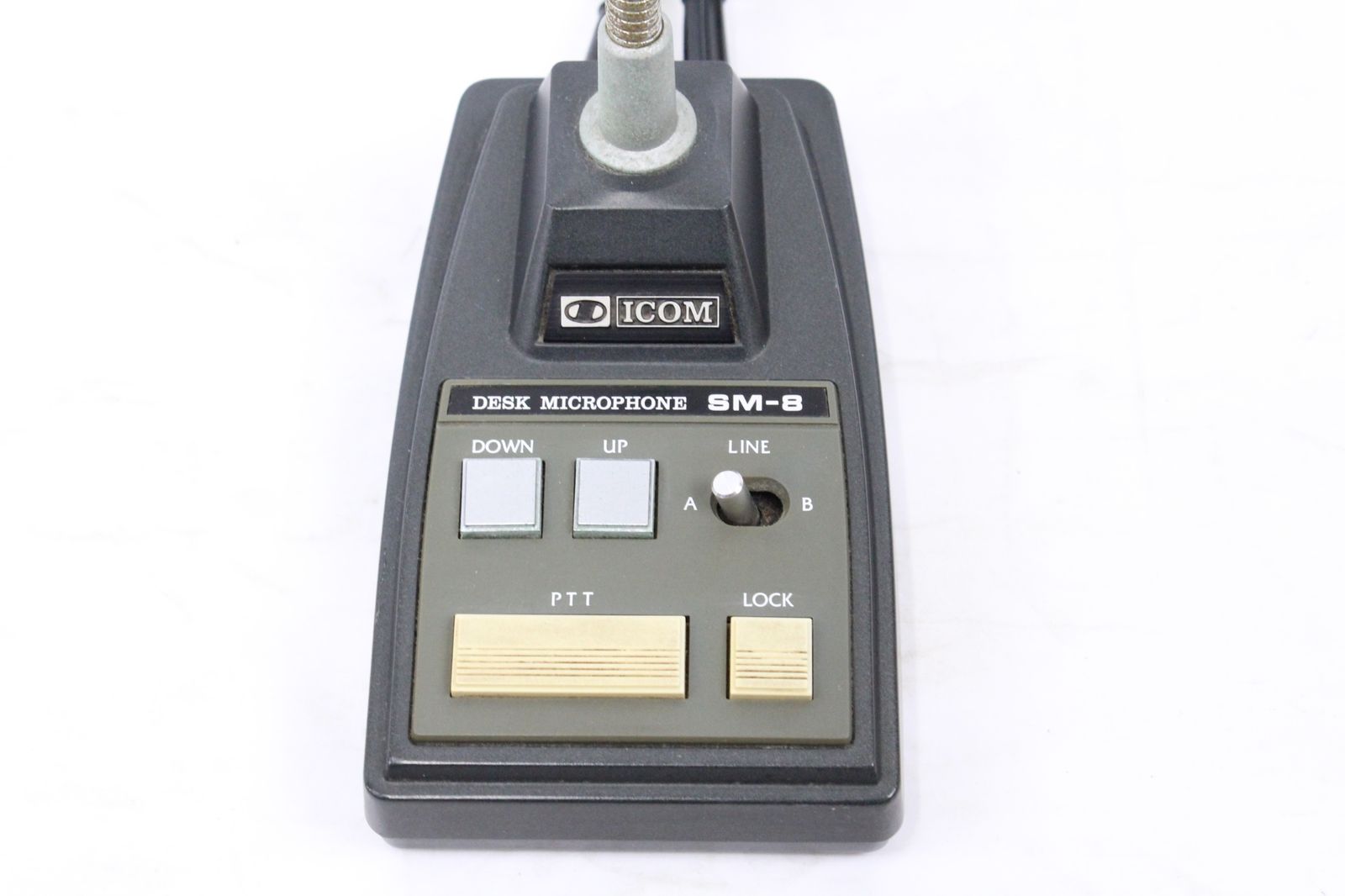 現状品 アイコム スタンドマイク SM-8 卓上 iCOM デスクマイク アマチュア無線 IT8PGR533EQJ-YR-A02-byebye 現状品 アイコム スタンドマイク SM-8 卓上 iCOM デスクマイク