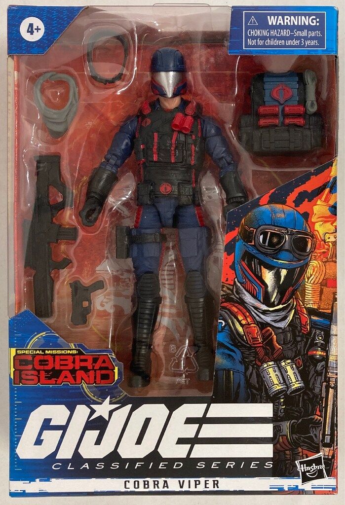 HASBRO 22 / CLASSIFIED COBRA VIPER 6インチ