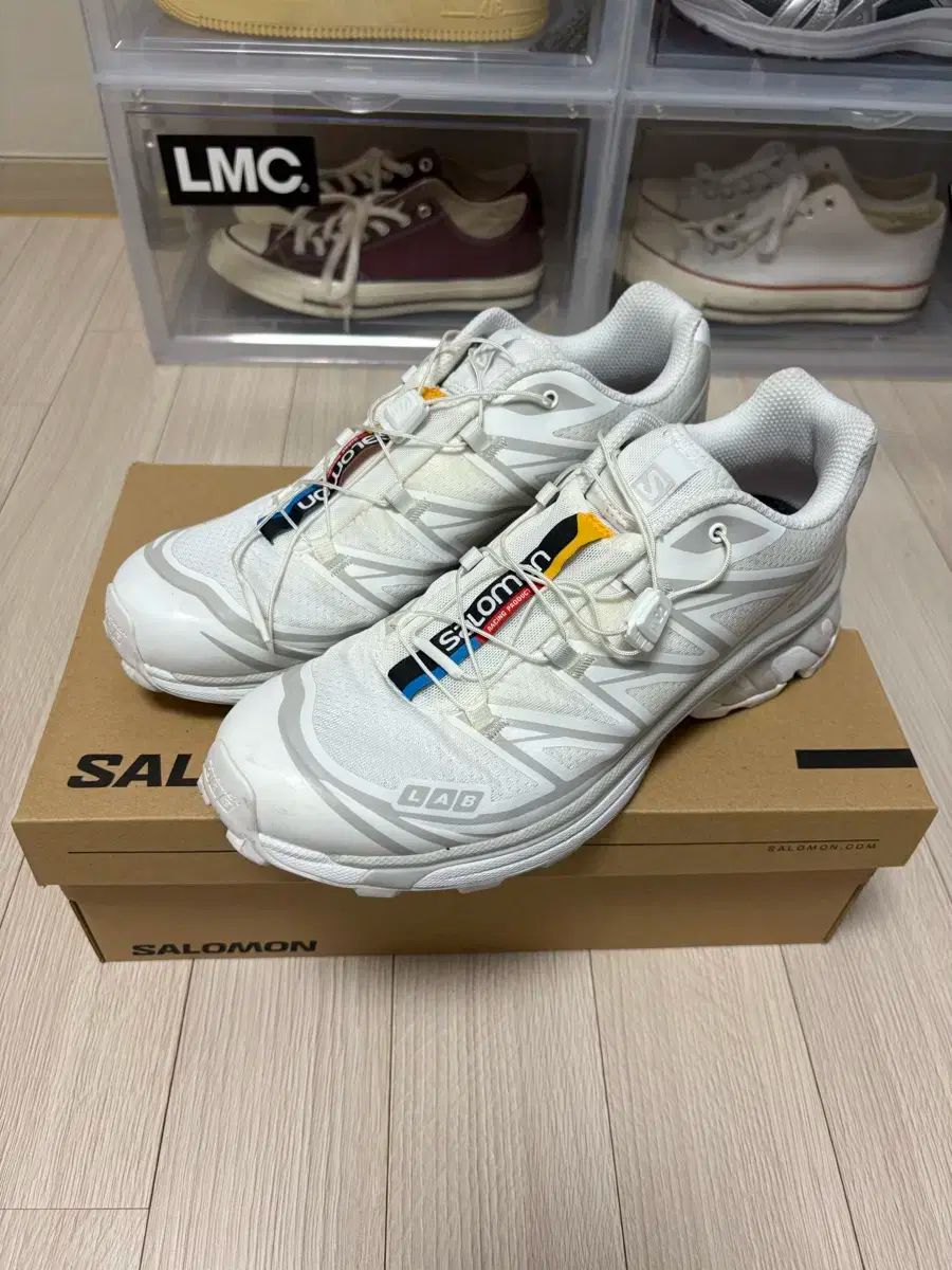 SALOMON サロモン XT ー 6 白 ルナーロック 270