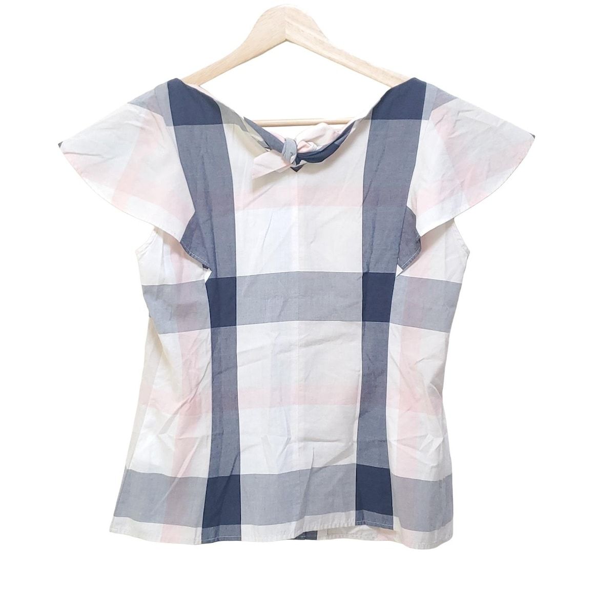 ブルーレーベル　クレストブリッジ　日本製　半袖　カットソー　Tシャツ　38 ブルーレーベルクレストブリッジ 半袖カットソー 半袖Tシャツ 38