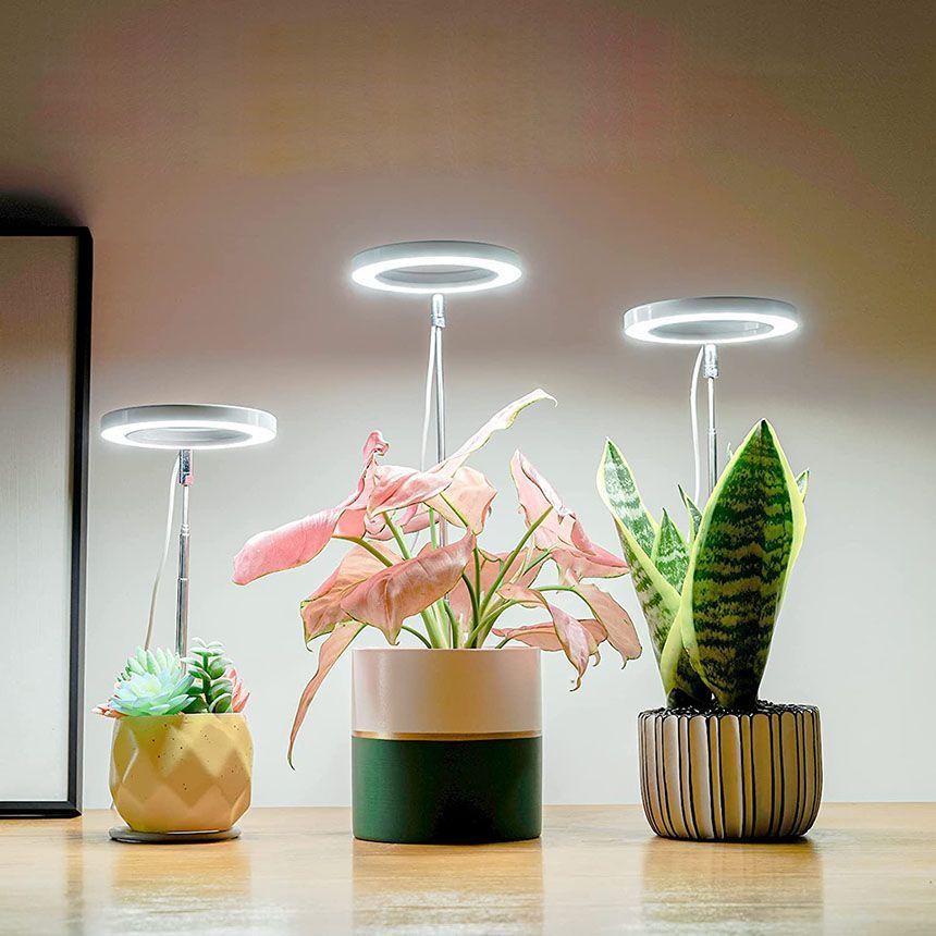 植物育成ライトセット LED植物育成ライト 植物育成ライト 4段階調光 LED 観葉植物用