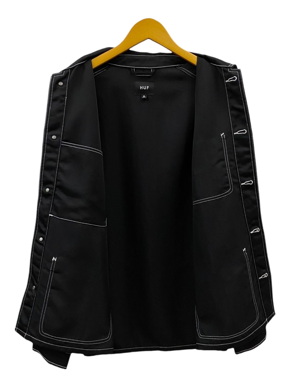 HUF (ハフ) CONTRAST NYLON CHORE JACKET チョアジャケット ナイロン 