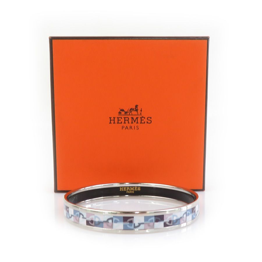 エルメス HERMES ブレスレット バングル エマイユ - メルカリ