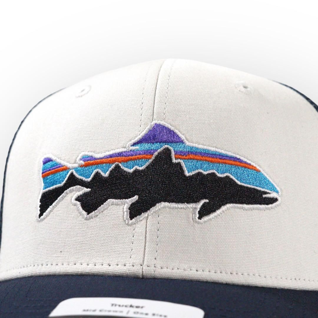 USA限定】PATAGONIA Fitz Roy Trout Tracker Hat /トラウト トラッカーキャップ ネイビーカラー パタゴニア -  メルカリ