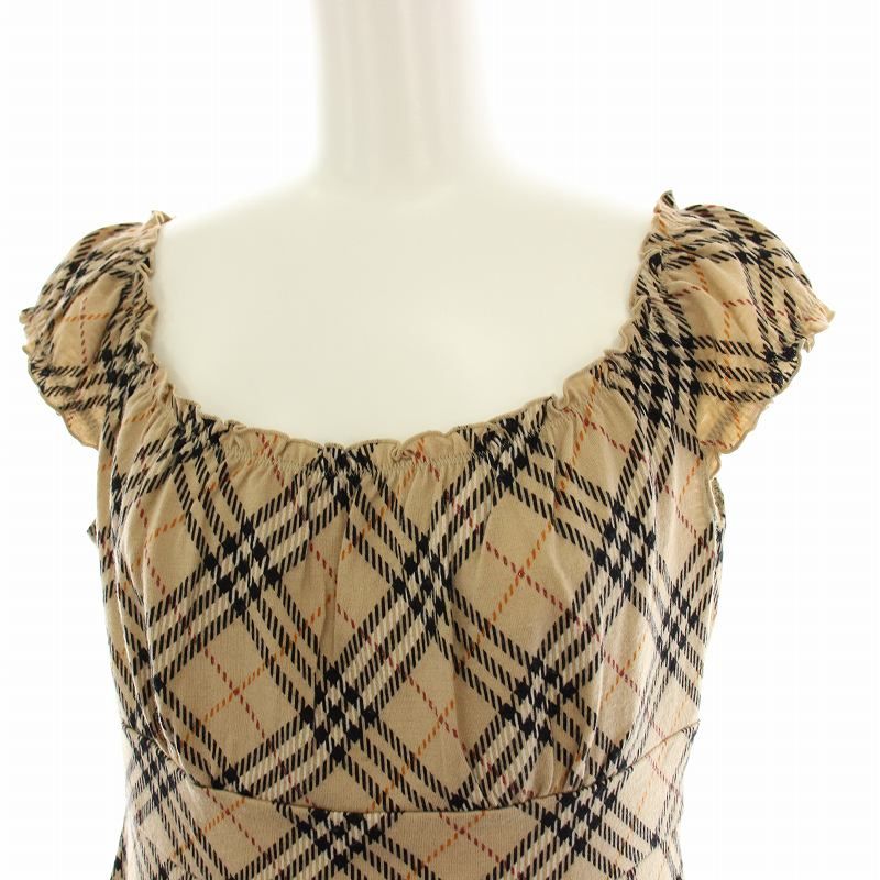 バーバリーブルーレーベル BURBERRY BLUE LABEL カットソー ノバ