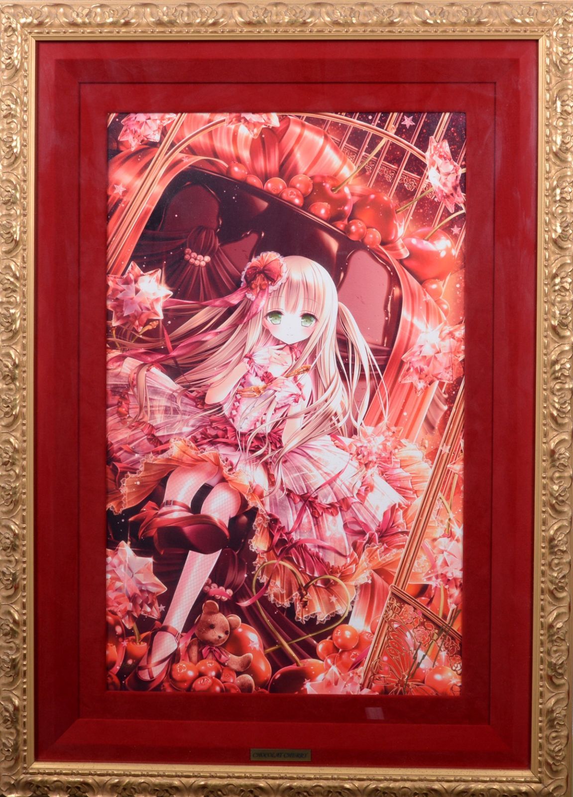 てぃんくる CE版 CHOCOLAT CHERRY 版画 アールジュネス アールビバン保証書付