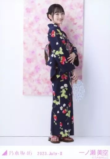 中古】生写真(乃木坂46) 一ノ瀬美空/全身・浴衣/「乃木坂46 2023.July