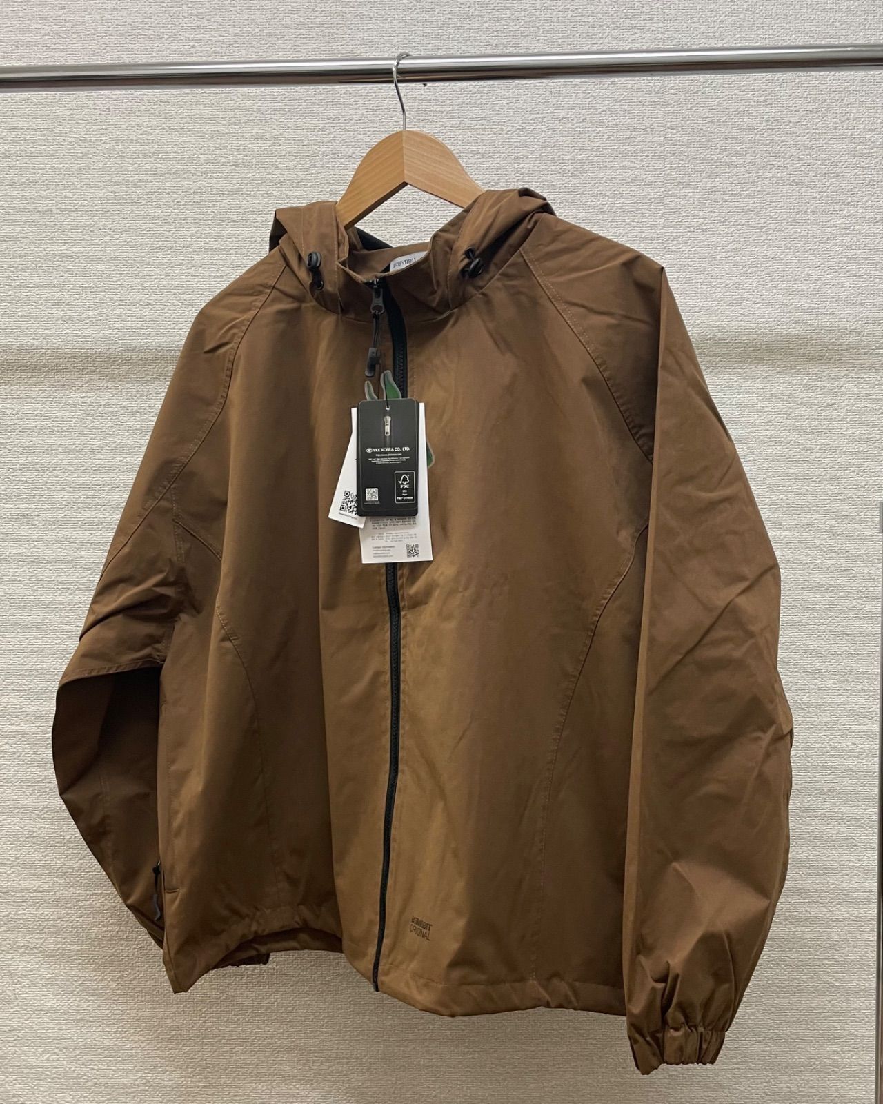 bsrabbit ビエスラビット ウェア 24-25 ライトブラウン　ジャケット bsrabbit ビエスラビット ウェア 24-25 ライトブラウン