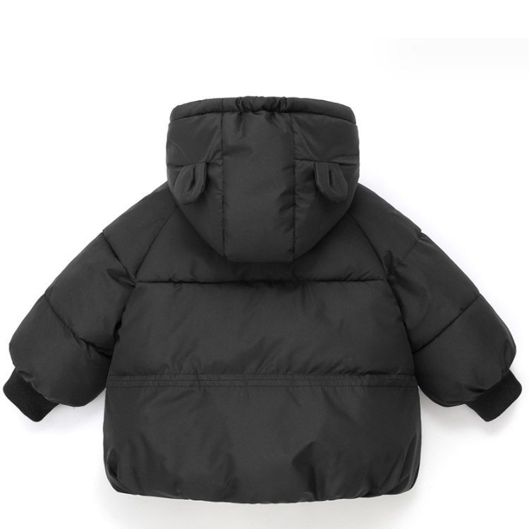 mont-bell トラベルダウンパーカーKid's 160 黒 トラベルダウン コート