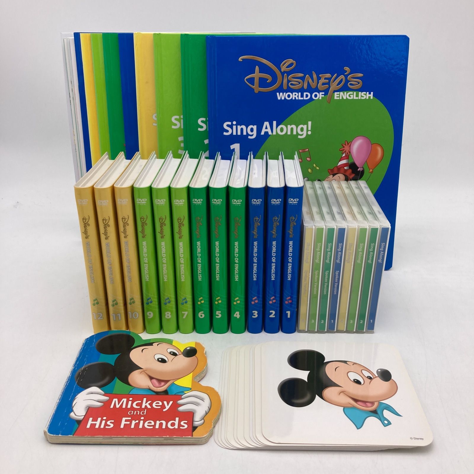 ワールドイングリッシュ　シングアロングDVD　新子役　正規品【最終値下げ】 DWE シングアロング sing along 新子役 DVD & CD