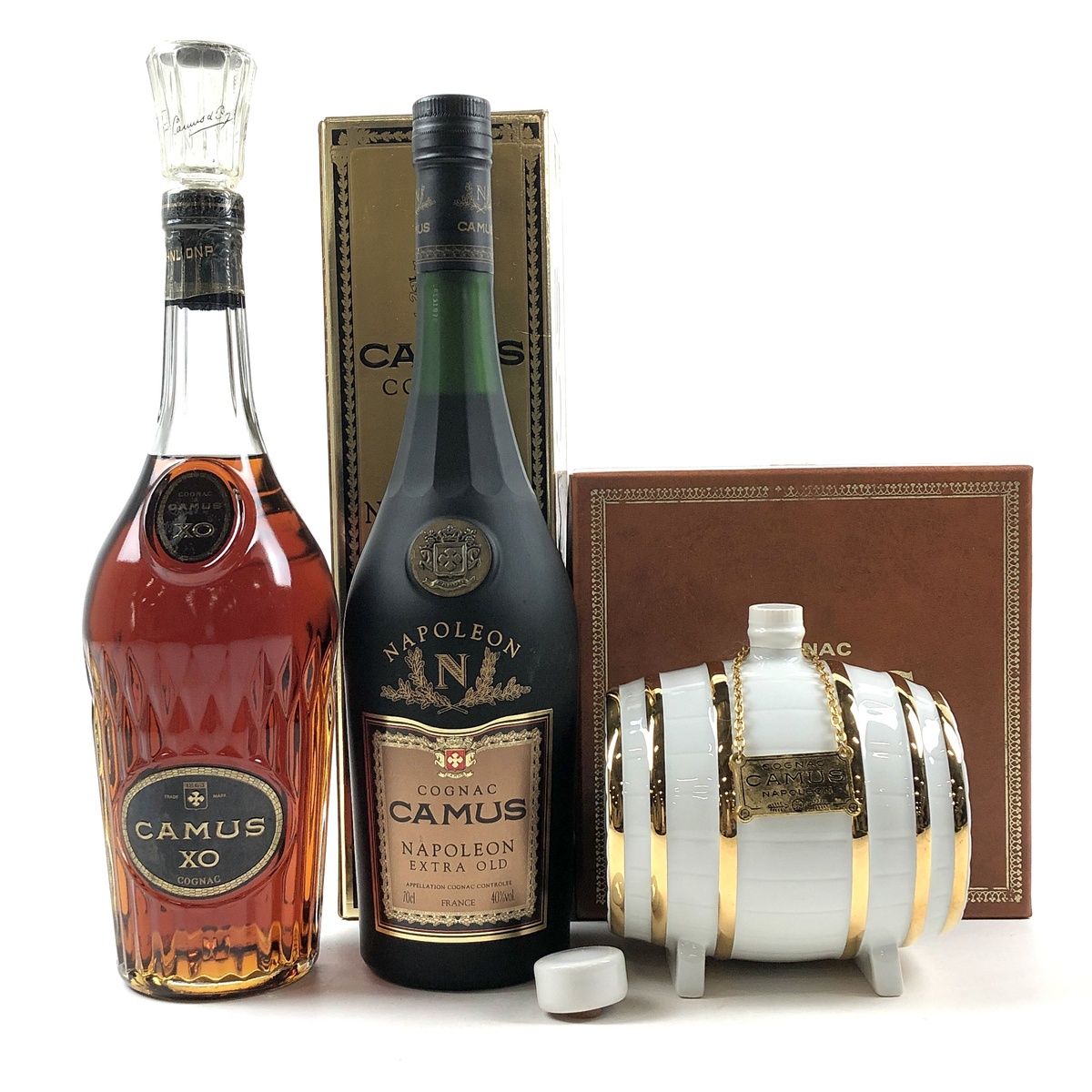 ブランデー ナポレオン 3本セット 3本セット】CAMUS NAPOLEON COGNAC ブランデー ナポレオン 3本セット 3