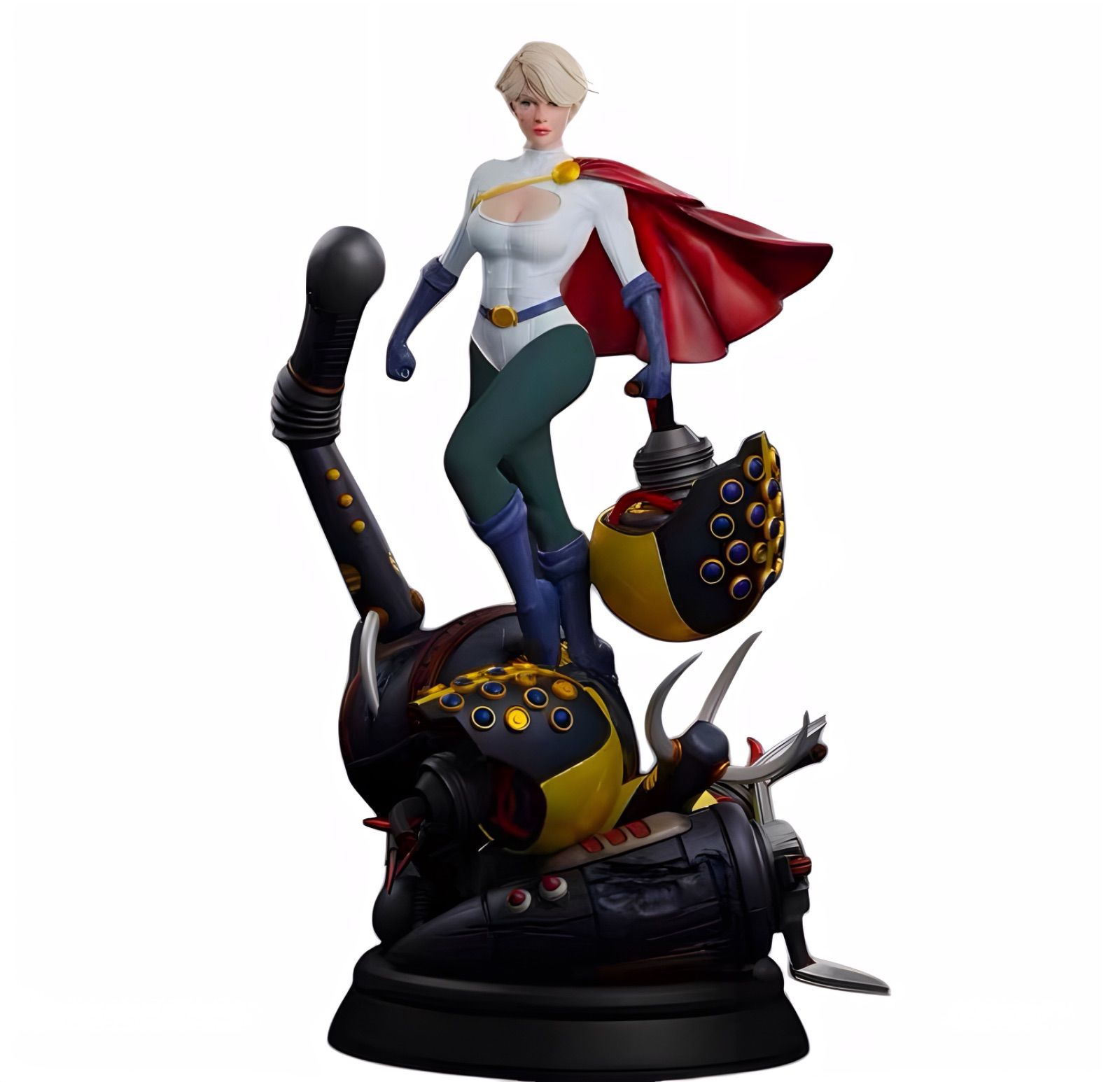 ガレージキット フィギュア 未塗装 パワーガール 1/6サイズ 31cm