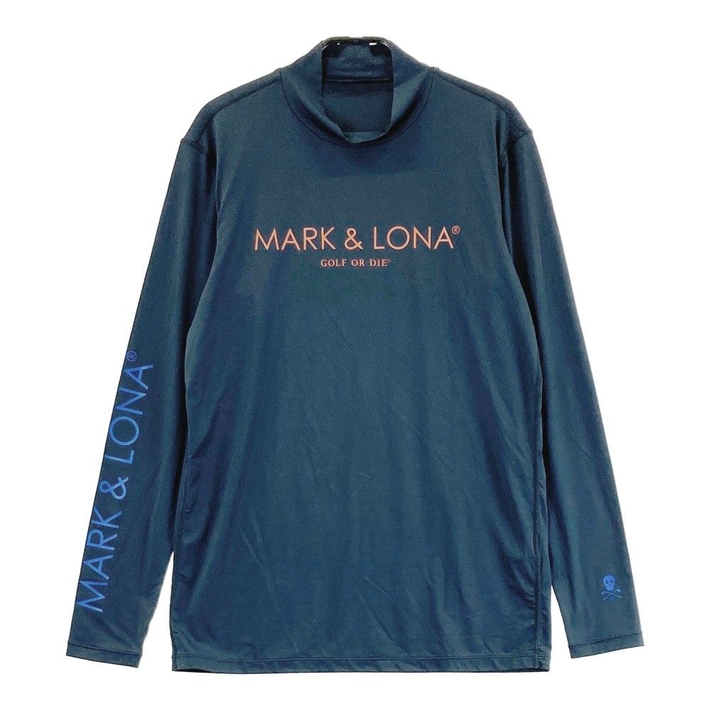 サイズ 48 MARK-LONA マークアンドロナ ハイネック長袖Tシャツ グレー系 240101387089 ゴルフウェア メンズ ストスト