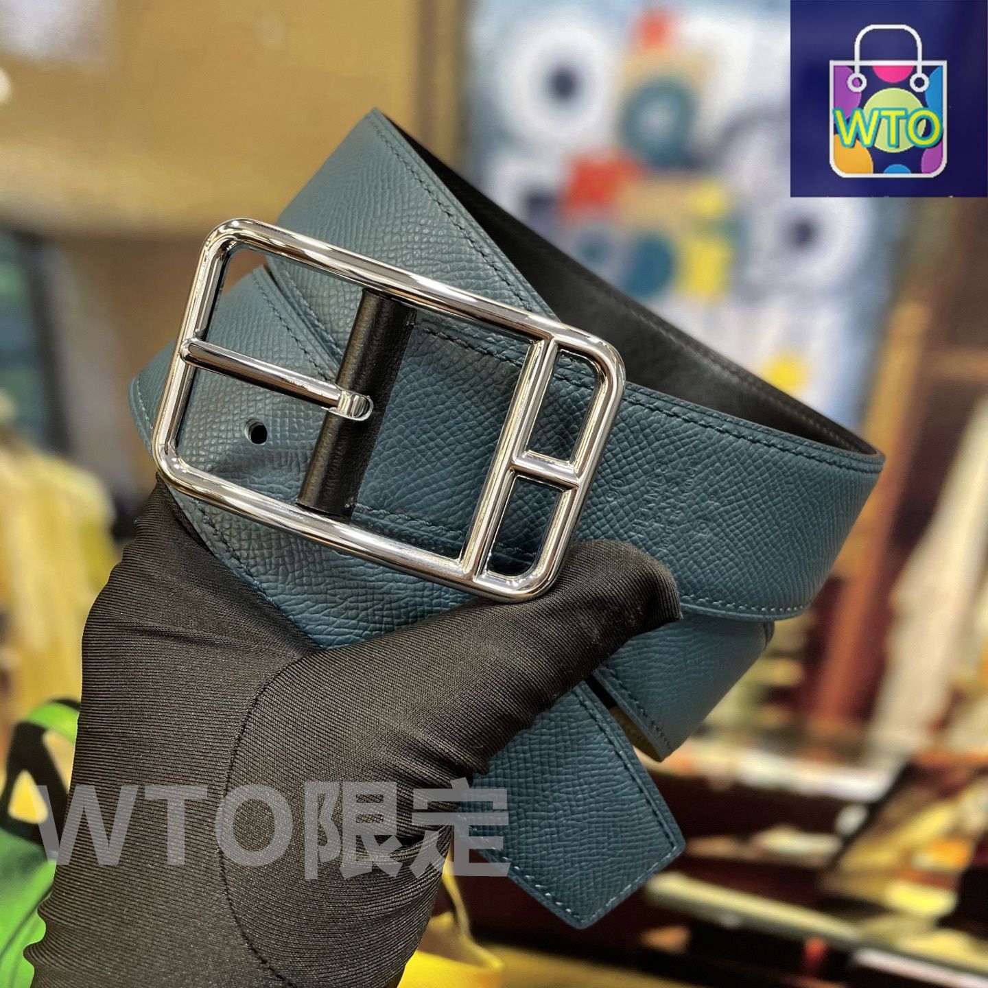 今日WTO】Herm?s Dual Original Leather Belt（エルメス