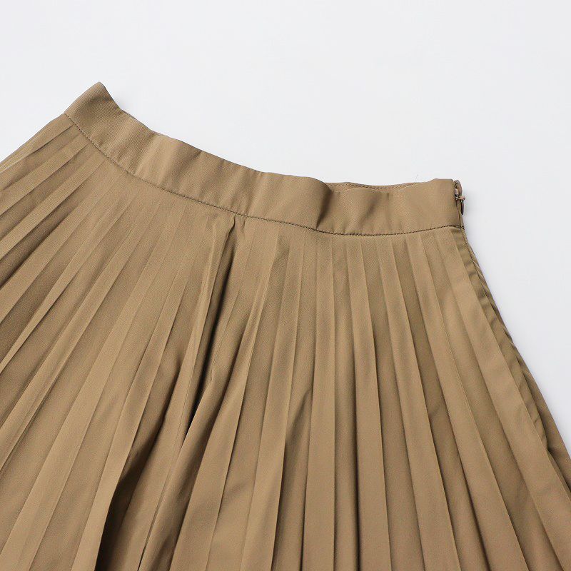マーガレットハウエル MARGARET HOWELL PLAIN WEAVE BLEND プリーツ  