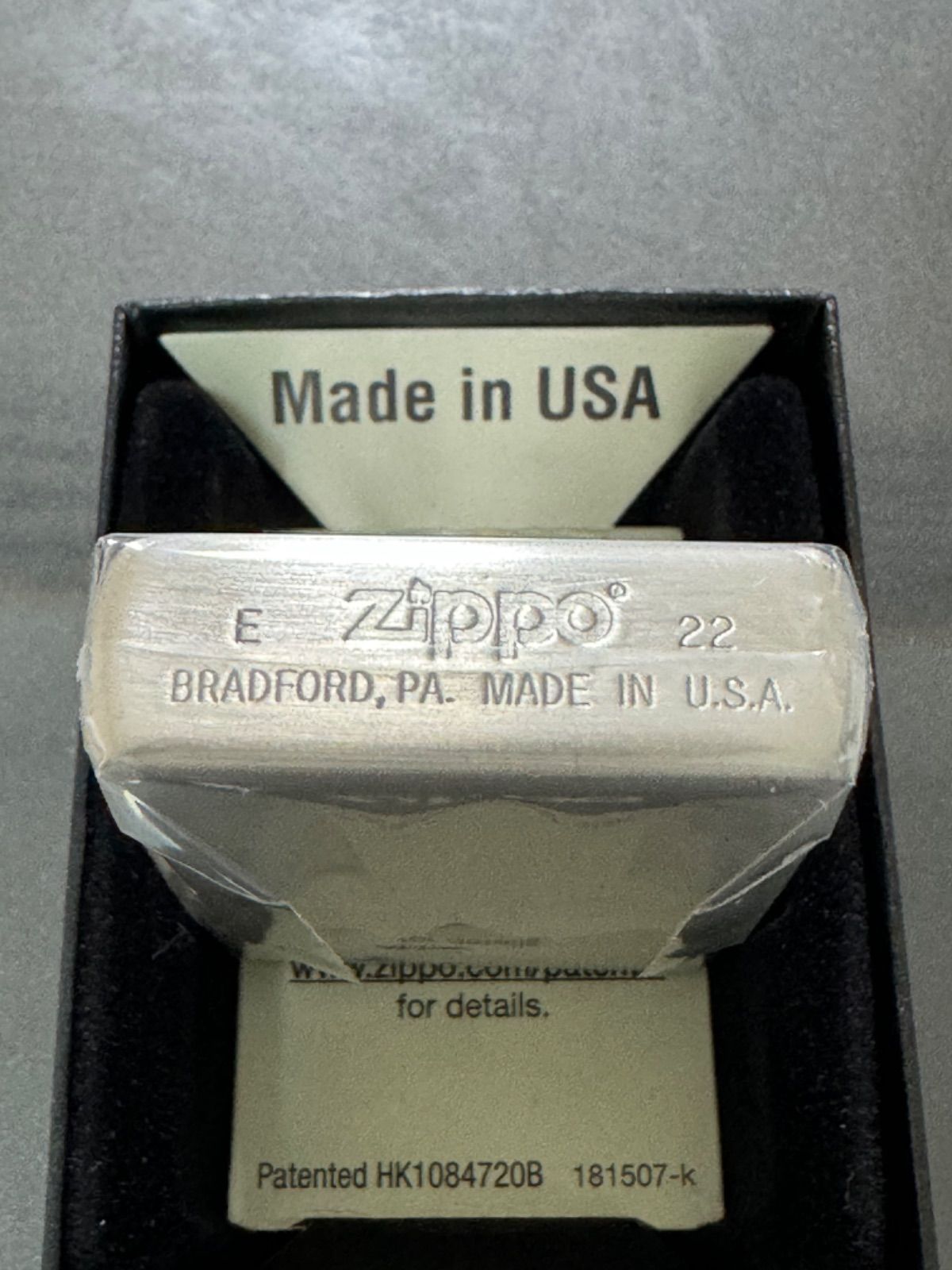 zippo Ask Victor More アスクビクターモア 前面刻印 2022年製 zippo Ask Victor More アスクビクターモア 前面刻印 2022年製