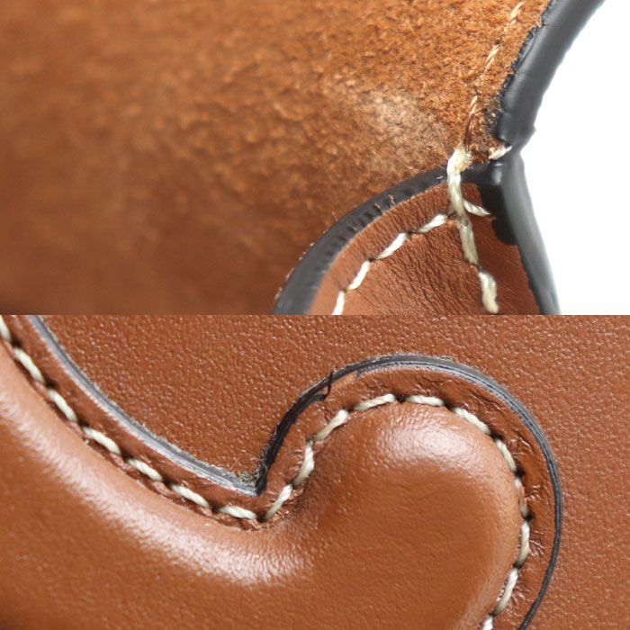 CELINE セリーヌ フォルコ キュイル トリオンフ ショルダーバッグ タン
