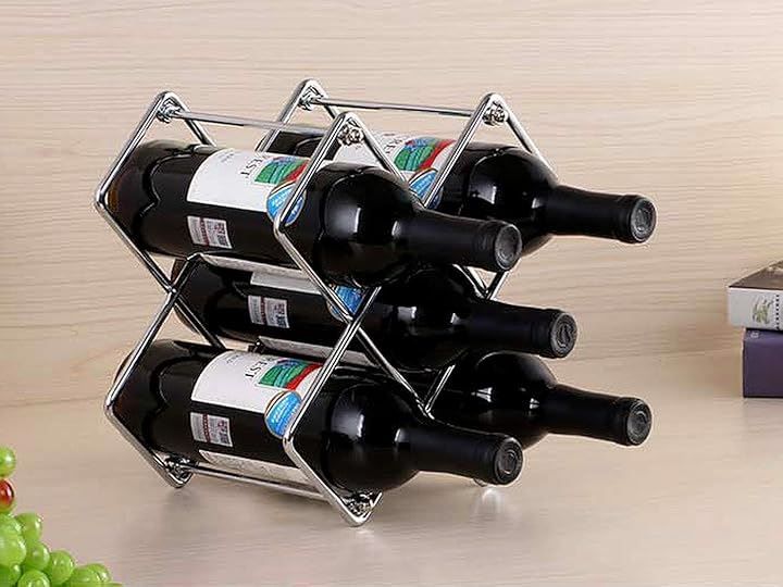 Anberotta ワインラック ホルダー 5本収納 シャンパン ボトル ケース