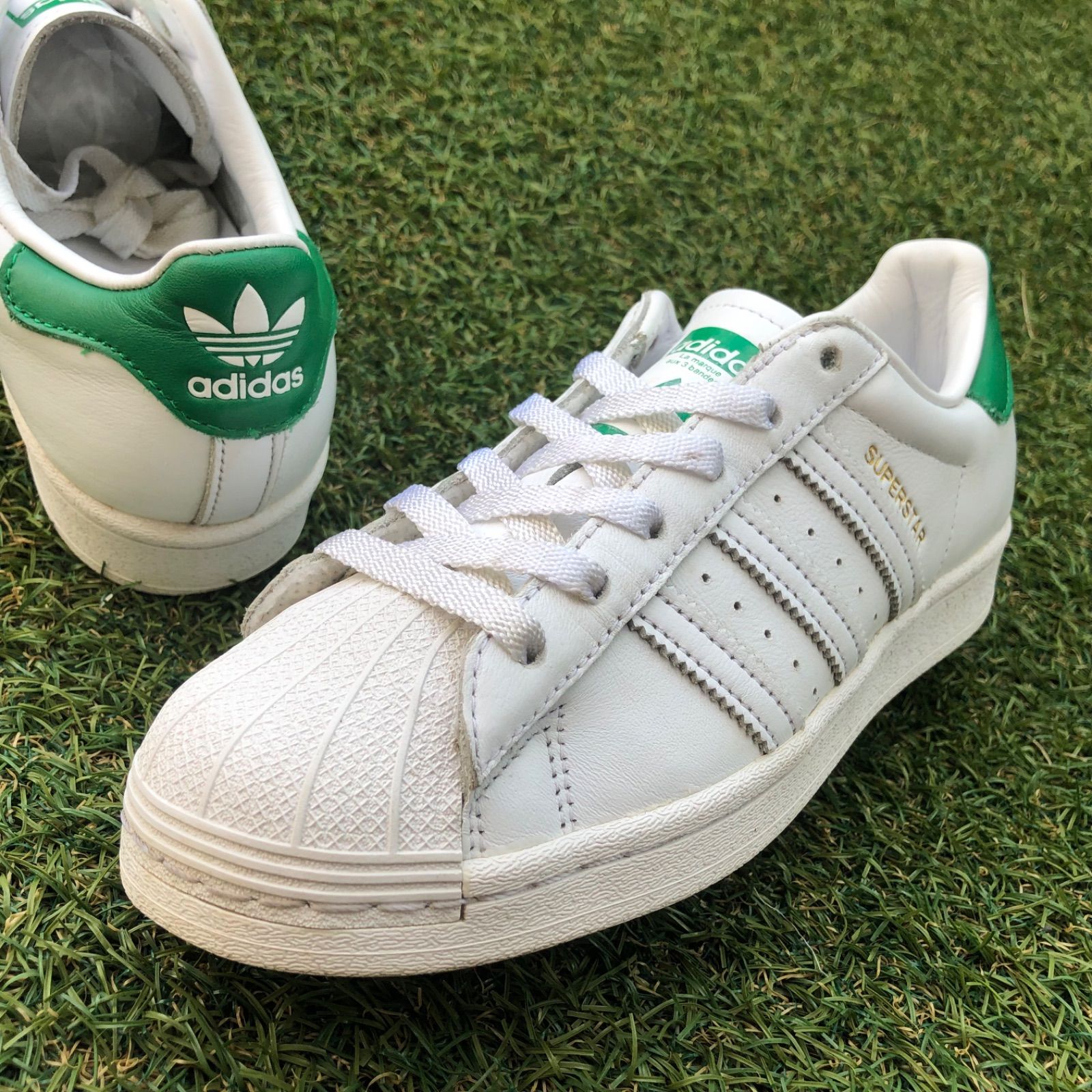 美品23 adidas アディダス×アーバンリサーチ スーパースター HT43 - Re