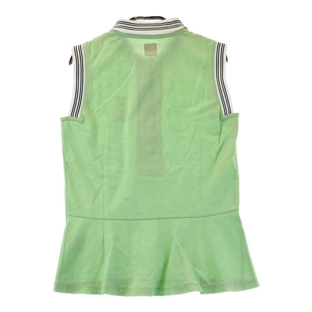 サイズ：36 ARCHIVIO アルチビオ ノースリーブポロシャツ グリーン系