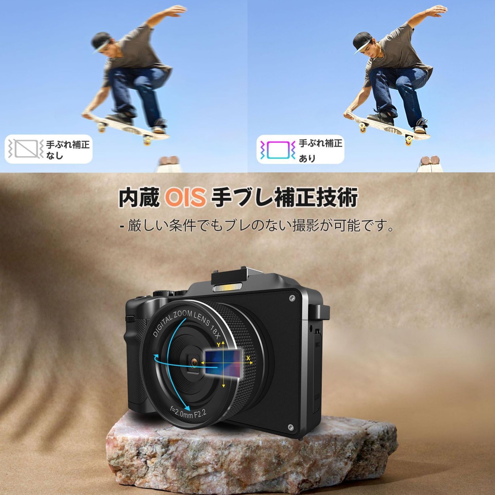 32GBメモリーカード付属