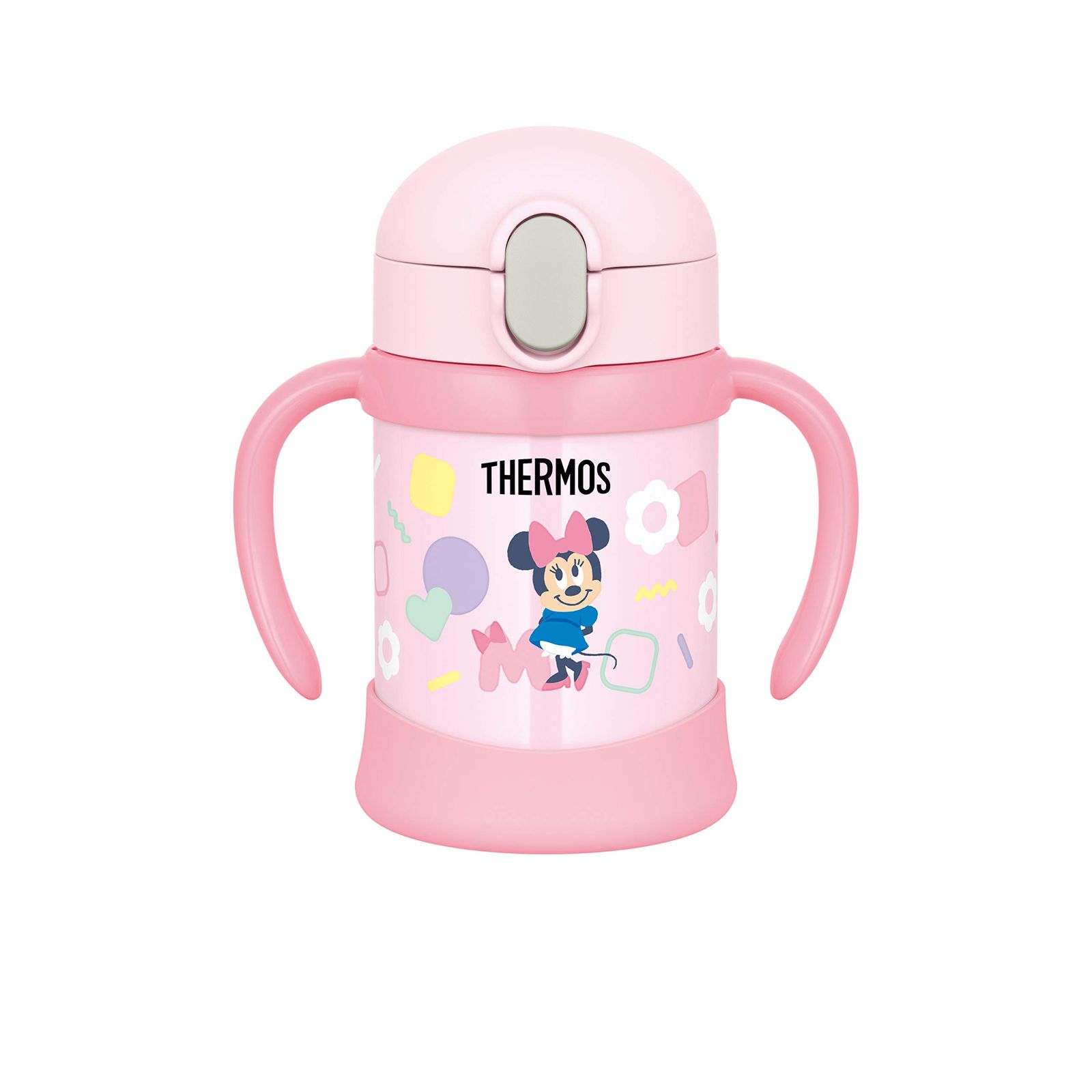 サーモス(THERMOS) まほうびんのベビーストローマグ FJL-250DS ピンク (P) ミニー 250ml [ピンク(ミニー)]