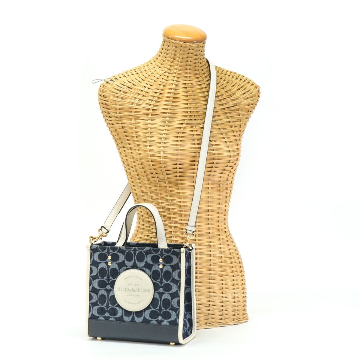 コーチ COACH デンプシー トート 22 シグネチャー ジャカード ウィズ  