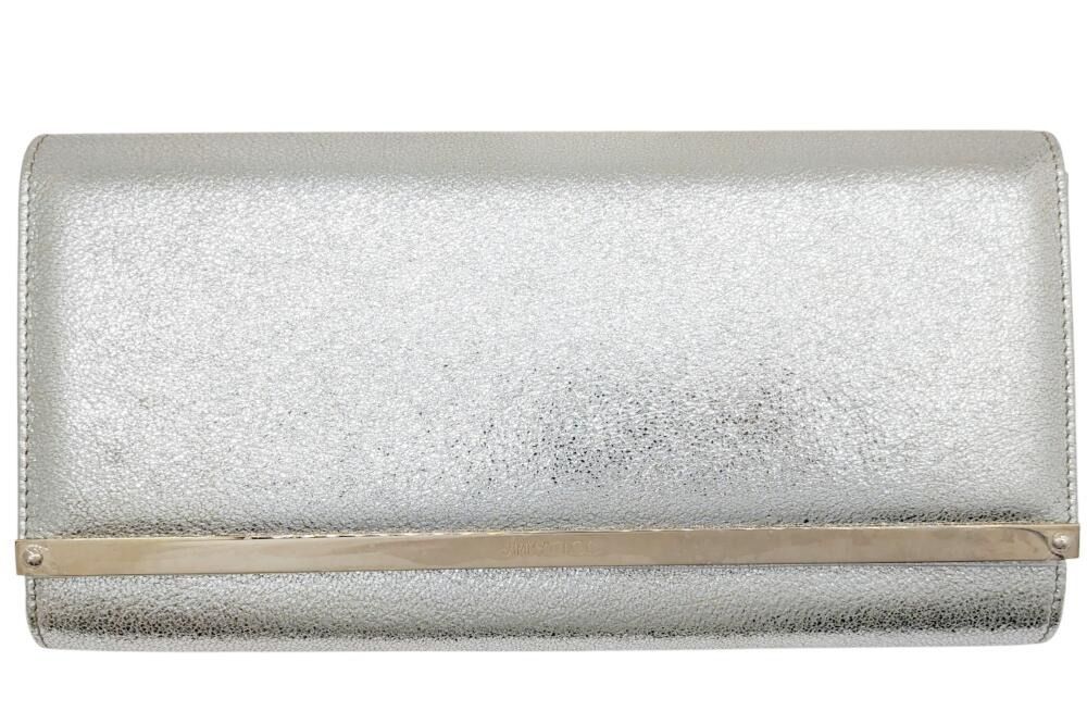 JIMMY CHOO ジミーチュウ クラッチバッグ MAIA ゴールド