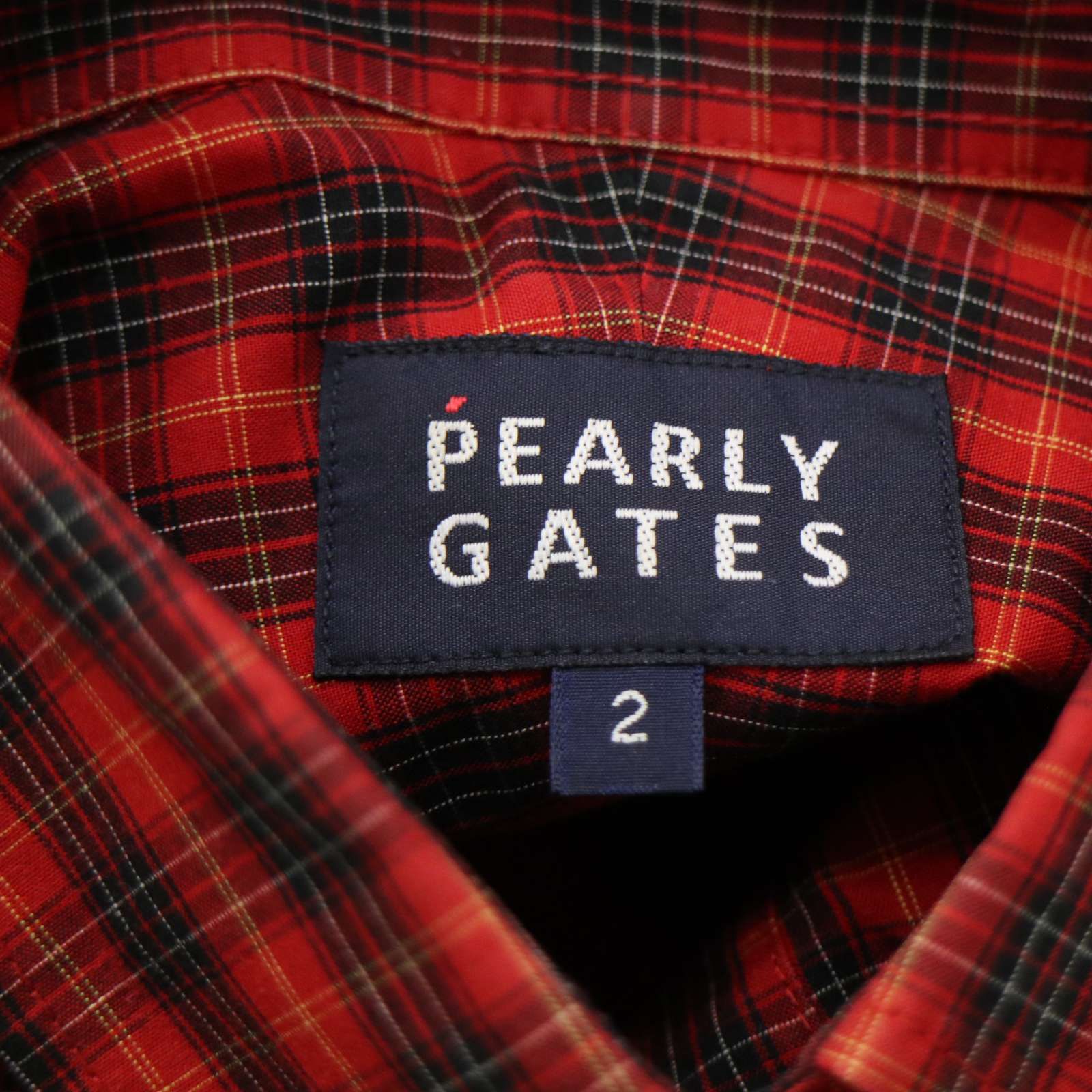 PEARLY GATES パーリーゲイツ 通年 ボタンダウン♪ 長袖 コットン