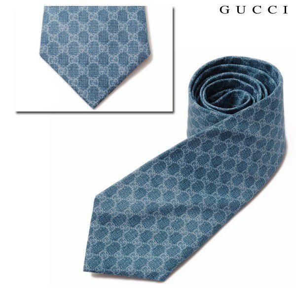 GUCCI グッチ ネクタイ 386489 4B002 GG柄 - ネクタイ