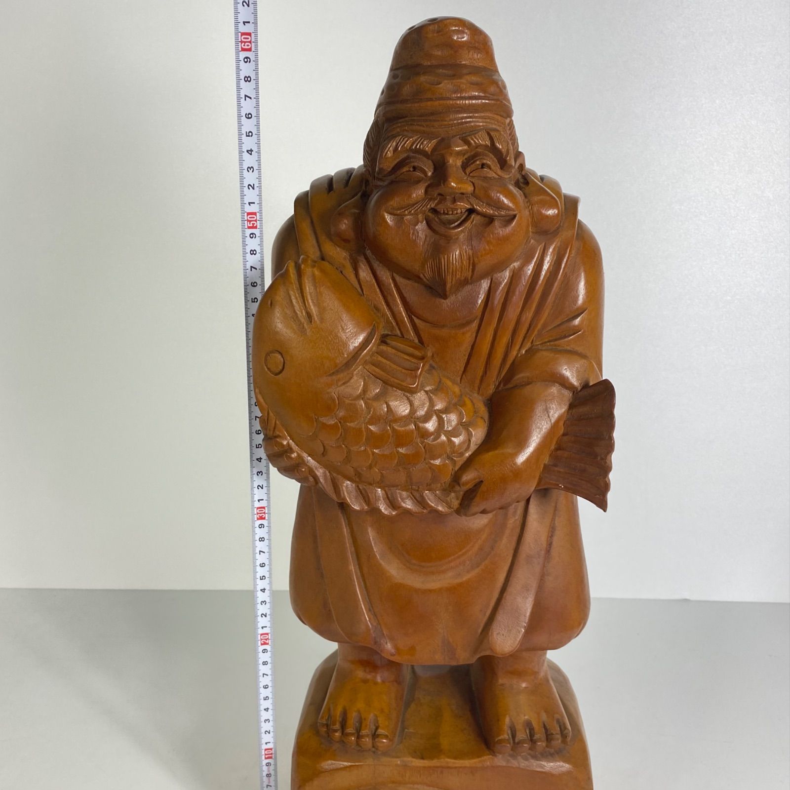 明治期 東北 木彫恵比寿像 一木造 楽天市場】〜木彫り 恵比寿 お面〜一刀彫 / 素材：楠 : 津山銘木有馬店