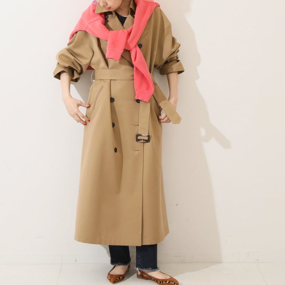 Spick & Span (スピックアンドスパン) ツイルオーバートレンチ