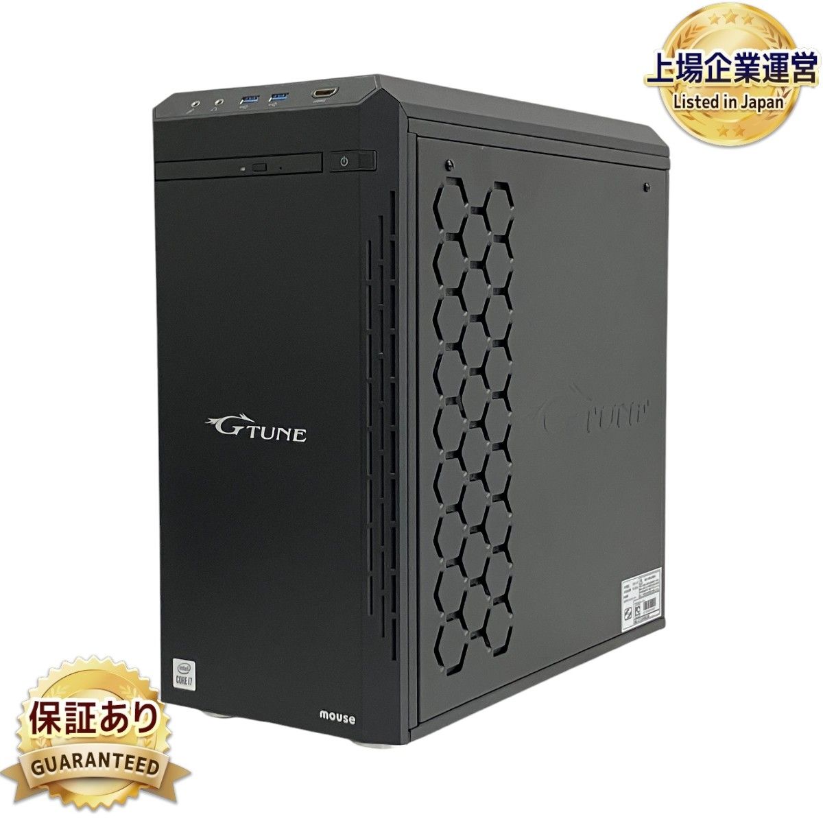 Mouse G-TUNE ゲーミングデスクトップPC Core i7-10700 16GB HDD 1TB SSD 256GB WIN11 RTX  3060 中古 美品 T9102084 - メルカリ