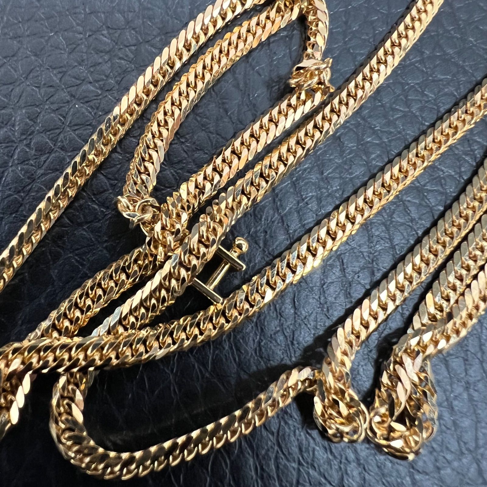 極美品 喜平ネックレスK18金 イエロー ゴールド K18刻印有りレディース