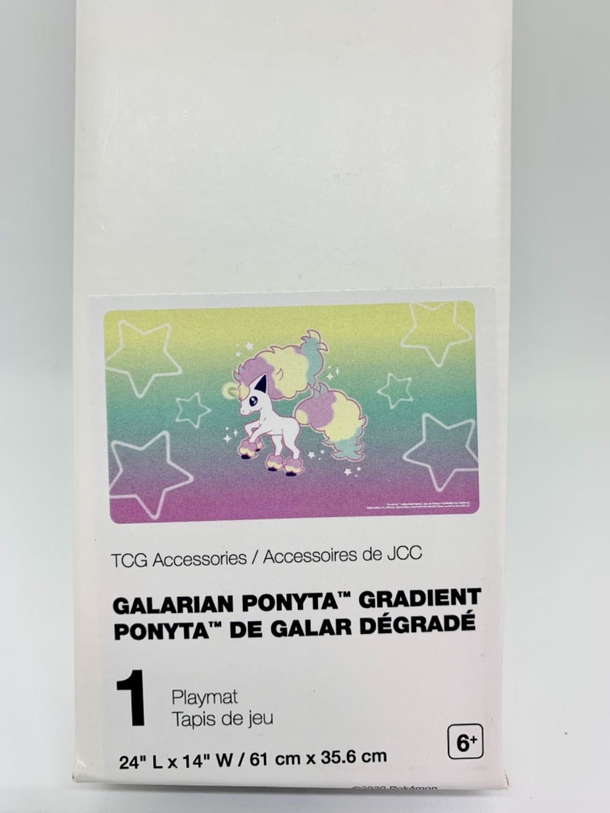 海外ポケモンセンター限定 ポケモンカード プレイマット ガラルポニータ 海外ポケモンセンター限定 ポケモンカードゲーム プレイマット