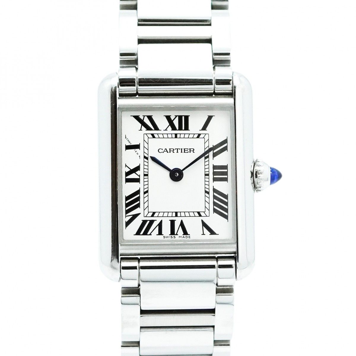 ☆SALE【5wwd0152】カルティエ タンクマスト WSTA0051 シルバー文字盤  
