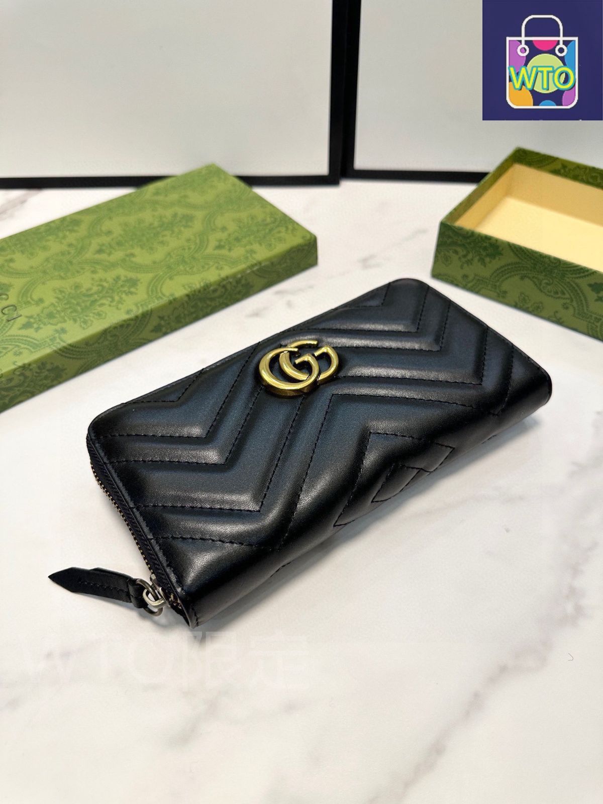GUCCI コインケース　財布　コンパクト　フローラ　ラウンド　パール　バンブー バンブー付き ジップアラウンドウォレットピンク レザー | GUCCI公式