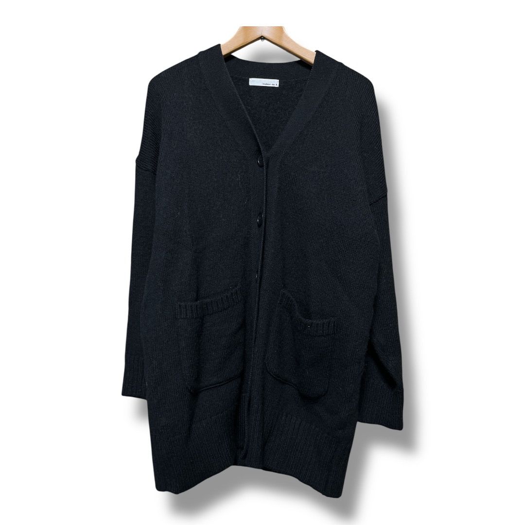 maison de R メゾンドアール ニットカーディガン ロングカーディガン