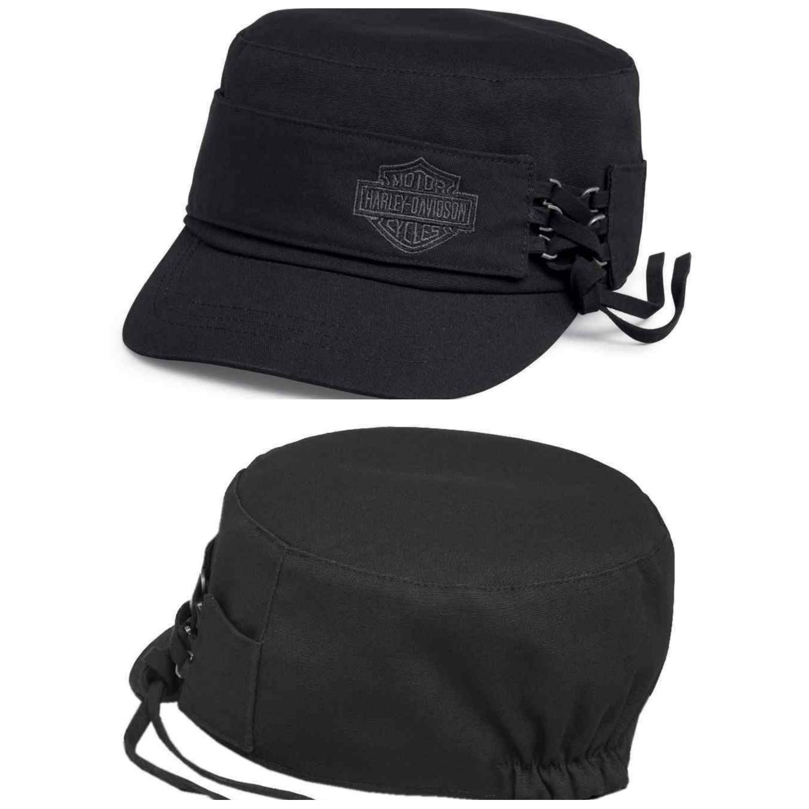 ハーレーダビッドソンHarleyDavidson レザーキャスケットフリーサイズ 14040429-c.jpg