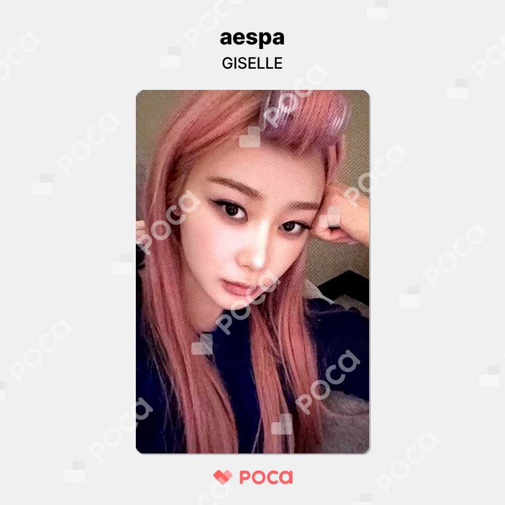 aespa ジゼル トレカ aespa WEEK - #Whiplash_mood RANDOM