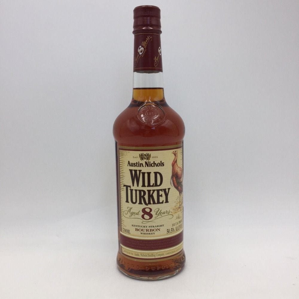古酒 未開封 ワイルドターキー 8年 700ml 50% 3本セット